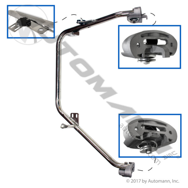 563.62003 Mirror Arm Assy LH Mack 1 UNIT