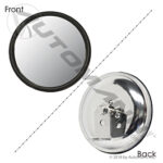 563.9001 CONVEX MIRROR W/L Bracket 5in S.Steel