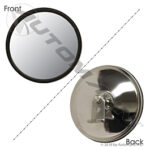 563.9002 Convex Mirror w/ L Bracket 6in S.Steel