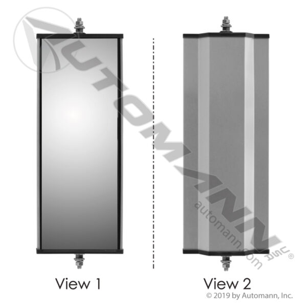 563.9012 - Economy WC Mirror Aluminum 6in X 16in 1 UNIT