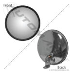 563.9031 Convex Mirror w/ L Bracket 7.5in Off/Stu 1 UNIT