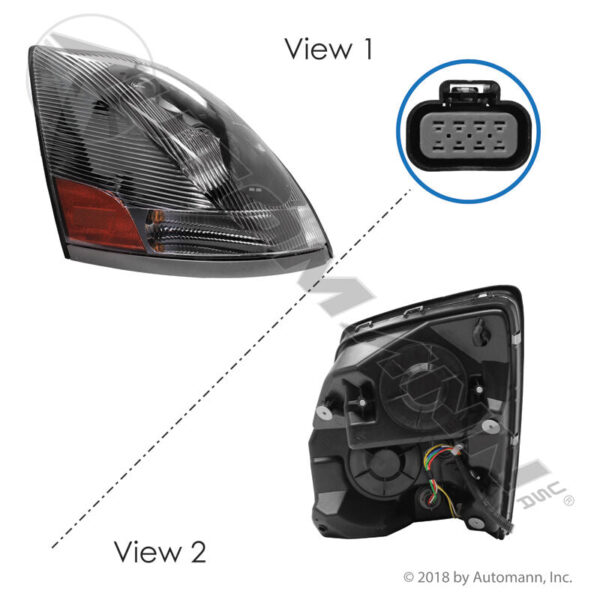 564.96021 HEADLAMP RH Volvo