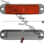 571.LD265A8 MARKER LIGHT LED MINI AMBER