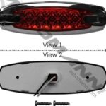571.LD272R10 MARKER LIGHT LOW PROFILE LED RED