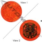 571.LD30A3 MARKER LIGHT LED 2IN AMBER