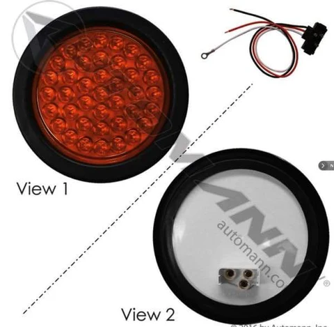 571 ld40a39 k fpt light kit led 4in amber round 4 coloramber parkturn shaperound size4 lighting automann nicks truck parts 891 large
