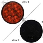 571.LD40A7 F/P/T Light LED 4in Amber
