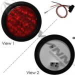 571.LD40R10 S/T/T LIGHT LED 4IN RED