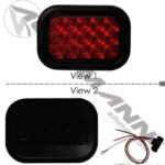 571.LD45R15-K S/T/T LIGHT KIT LED 3-1/2 X 5-1/4 RED