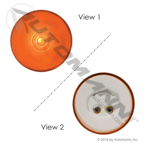 Automann 571.LG10A Marker Light 2-1/2in Amber