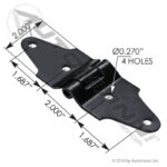 573.1027115 Hinge Whiting Type E-Coated