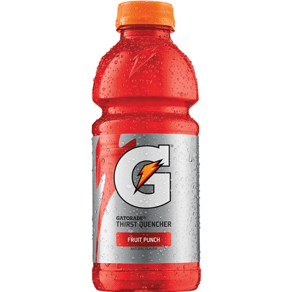 GATORADE THIRST QUENCHER FRUIT PUNCH 20 Oz. (PACK OF 24)