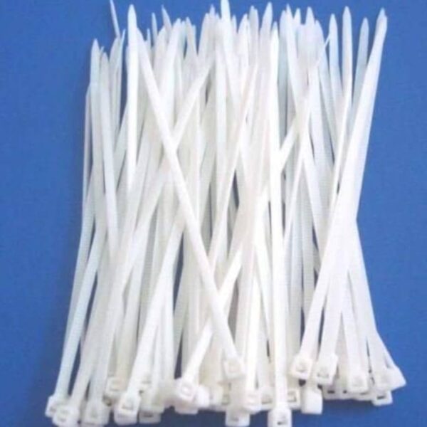 577.0418N NYLON TIES 4IN LENGTH WHITE