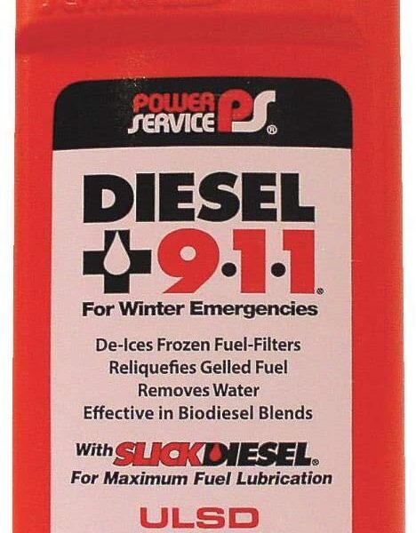 8025-12 POWER SERVICE DIESEL 9-1-1 RED 12/32 Oz