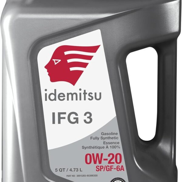30015203-95100C020 IDEMITSU IFG3 FULL SYNTHETIC 0W20 SP/GF-6A 55 GAL DRUM