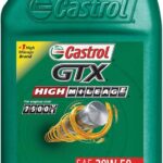144EFF CASTROL GTX HIGH MILEAGE 20W50 (6 QUARTS/1 CASE)