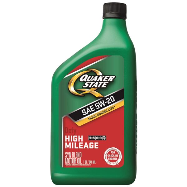 550024101 QUAKER STATE HIGH MILEAGE 5W20 (6 QUARTS /1 CASE)