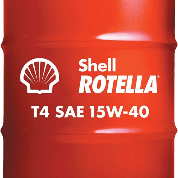 550045148 SHELL ROTELLA T4 15W40 55 GALLON DRUM
