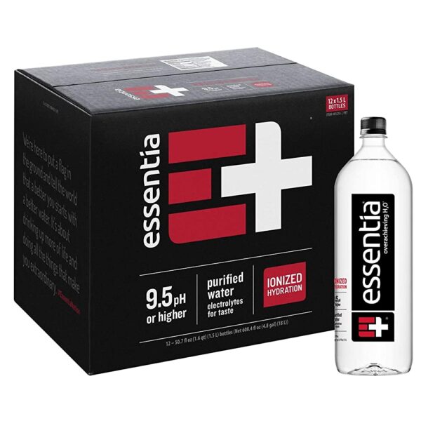 ESSENTIA WATER 1.5 LITERS (PACK OF 12)