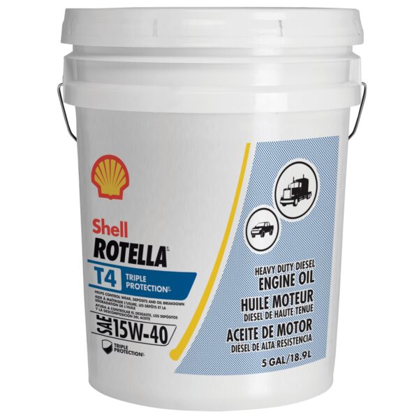 550045128 SHELL ROTELLA T4 15W40 5 GALLON
