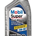 124393 MOBIL SUPER HIGH MILEAGE 5W30 (6 QUARTS /1 CASE)