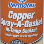 80697 (101MA) PERMATEX COPPER GASKET SPRAY/ RTV SPRAY 12OZ