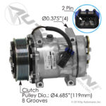 830.31012 - Air Conditioning Compressor 7H15 Type 1 UNIT