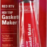 81160 (26BR) RED HI TEMP SILLICONE RTV TUBE 3OZ