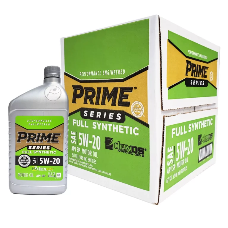 96055 PRIME SERIES 5W20 FULL SYNTHETIC DEXOS (6 QUARTS/1 CASE)