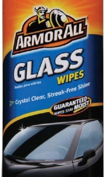 Armor All 10865 Glass Wipes 25 Ct.