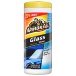 Armor All Car Glass Wipes 17501, Auto Glass Cleaner for Film and Grime