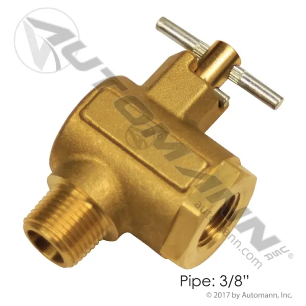 Automann 177.424CC Ball Valve 3/8in M NPT X 3/8in F NPT