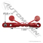 Automann 178.2020RD Cable Overmolded Harness 2/0 7in Red
