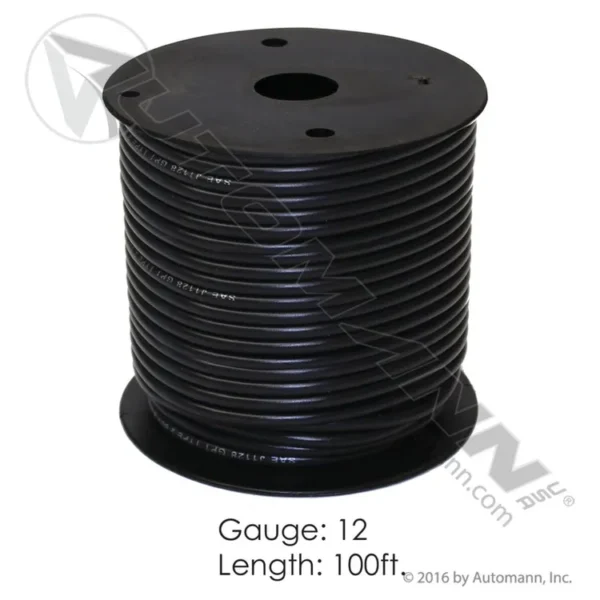 Automann 178.2112BK Wire Primary 12 GA 100FT Black