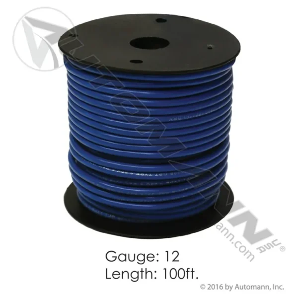 Automann 178.2112BU Wire Primary 12 GA 100FT Blue