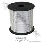 Automann 178.2112WT Wire Primary 12 GA 100FT White