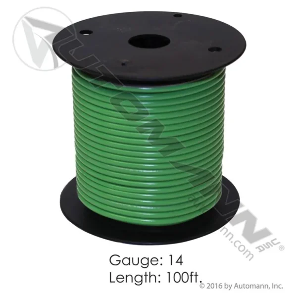 Automann 178.2114GN Wire Primary 14 GA 100FT Green