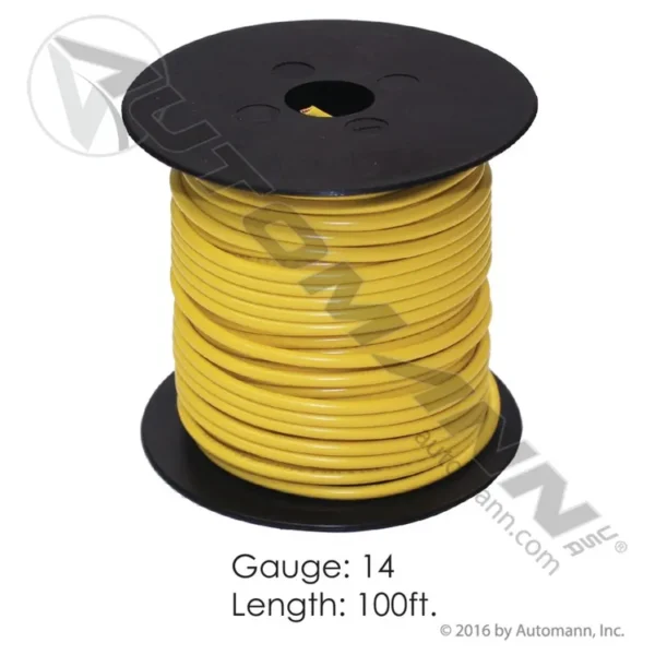 Automann 178.2114YW Wire Primary 14 GA 100FT Yellow