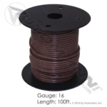Automann 178.2116BN Wire Primary 16 GA 100FT Brown