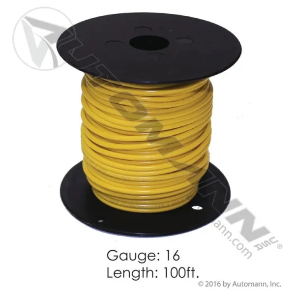 Automann 178.2116YW Wire Primary 16 GA 100FT Yellow