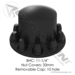 Automann 562.F1003X Rear Axle Cover Set Black