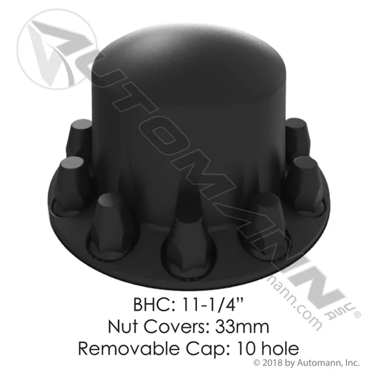 Automann 562.F1003X Rear Axle Cover Set Black