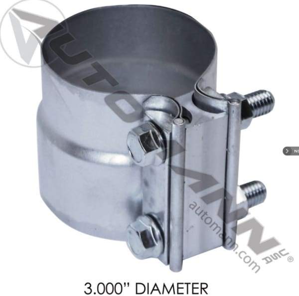 Automann 562.U3103A-Band Clamp Preformed 3in Aluminized