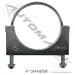 562.U3404 DOUBLE SADDLE CLAMP 4IN