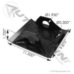 568.1003 LANDING GEAR SAND SHOES LOW PROFILE