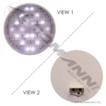 Automann 571.LD40W20 Back-Up Light LED 4in