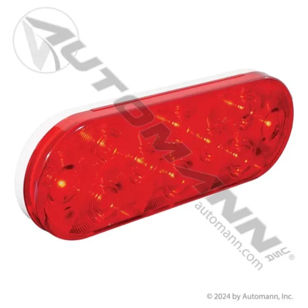 Automann 571.LD60R10 S/T/T Light LED 6in Oval Red