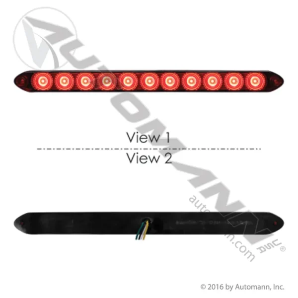 Automann 571.LD85R11 S/T/T Light LED 15in Red