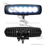 Automann 571.LD957WL6 Work Lamp LED 6in Flood 1140 lm