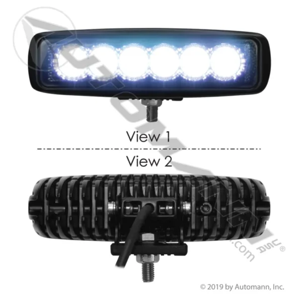 Automann 571.LD957WL6 Work Lamp LED 6in Flood 1140 lm